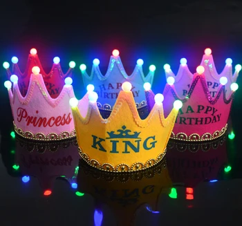 50PCS Led Light Children Birthday Caps Imperial Crown Baby Party Hat Cosplay Props Kids Christmas Performance Flash Headband
50PCS Led Light Children Birthday Caps Imperial Crown Baby Party Hat Cosplay Props Kids Christmas Performance Flash Headband