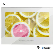 Souria 42 "חכם היעלמות מראה IP66 קסם מראה פרסום תצוגת מלון עמיד למים ספא טלוויזיה קיר הרכבה אנדרואיד LED טלוויזיה(China)