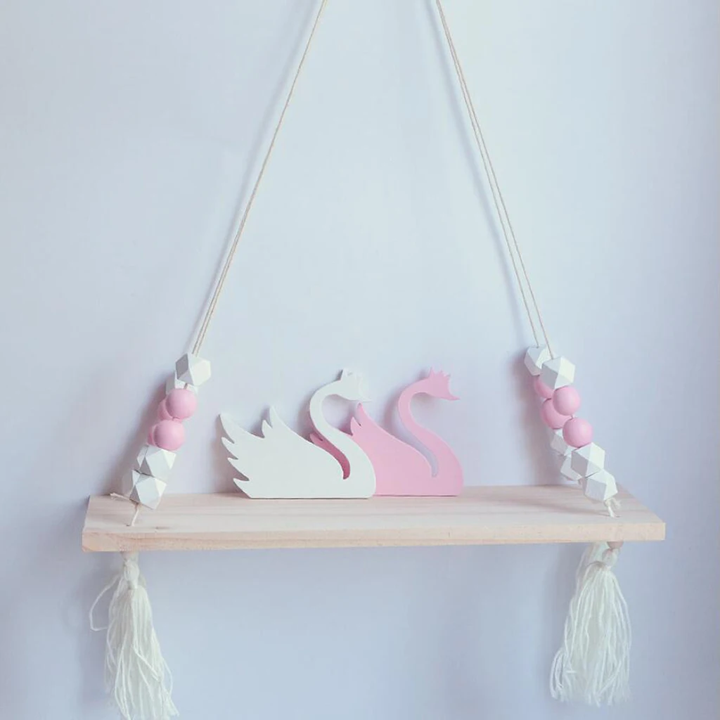 Wall Decorative Wood Frame Hanging Shelf Hanger Props For Kids Room Decor Wall Decorative Wood Frame Hanging Shelf Hanger Props For Kids Room Decor