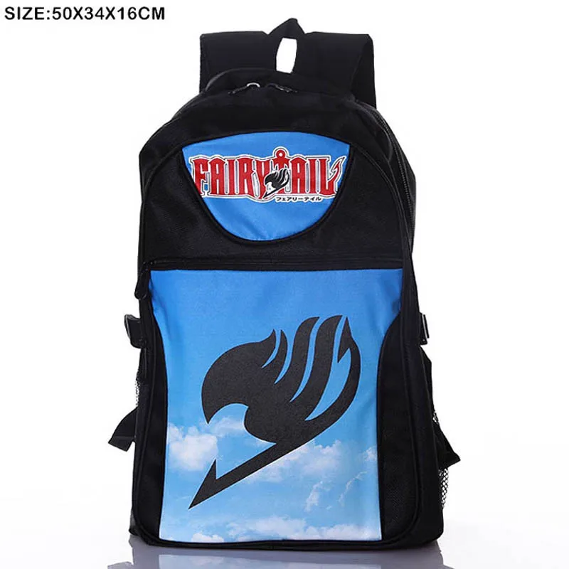Anime Fairy Tail Laptop Black Backpack/Double-Shoulder/School/Travel Bag for Teenagers or Animation Enthusiasts
Anime Fairy Tail Laptop Black Backpack/Double-Shoulder/School/Travel Bag for Teenagers or Animation Enthusiasts