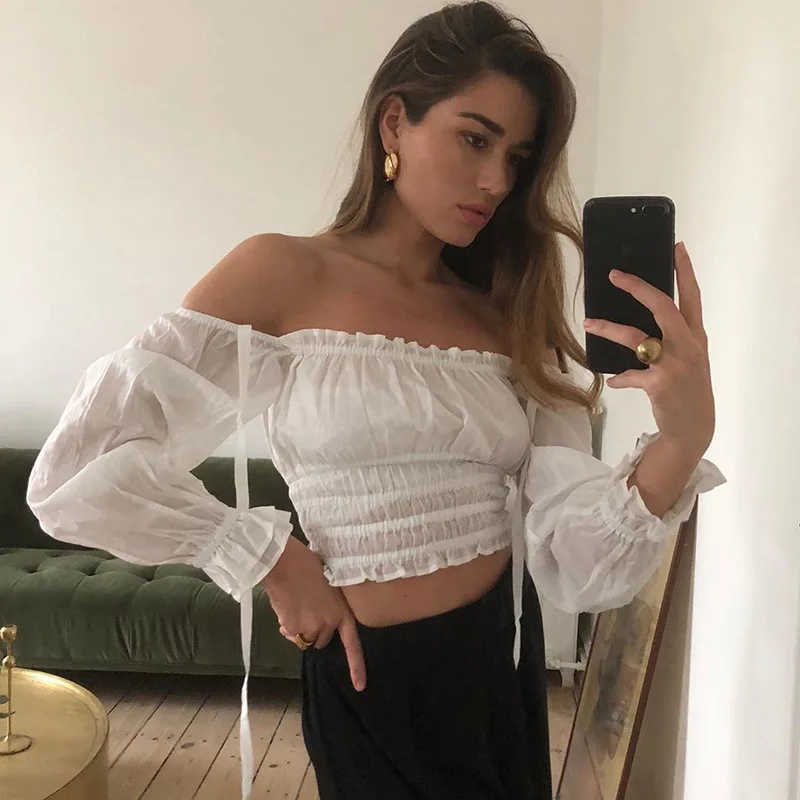 2019 Hot Women T Shirts Long Sleeve T Shirts Slim Sexy T Shirt Femme Cropped Tops White T shirt Women Tees Backless Streetwear
2019 Hot Women T Shirts Long Sleeve T Shirts Slim Sexy T Shirt Femme Cropped Tops White T shirt Women Tees Backless Streetwear