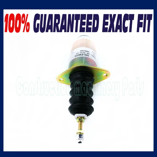 Replace for Cummins Engine Shutdown shut off solenoid 6cta 8.3L 24V 3906776 SA-3151-24
Replace for Cummins Engine Shutdown shut off solenoid 6cta 8.3L 24V 3906776 SA-3151-24
