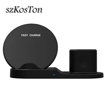 Wireless Charger for iPhone X 8 XS 10W Fast Wireless Charger for Samsung Galaxy S8 S9 Charger Dock Stand For Airpods Apple Watch
Wireless Charger for iPhone X 8 XS 10W Fast Wireless Charger for Samsung Galaxy S8 S9 Charger Dock Stand For Airpods Apple Watch