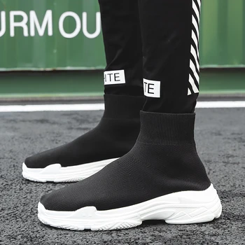 Sneakers Men High-top Winter Brand Sports Trend Running Shoes Men Comfortable Outdoor Flats Shoes Zapatillas Hombre Big Size 45
Sneakers Men High-top Winter Brand Sports Trend Running Shoes Men Comfortable Outdoor Flats Shoes Zapatillas Hombre Big Size 45