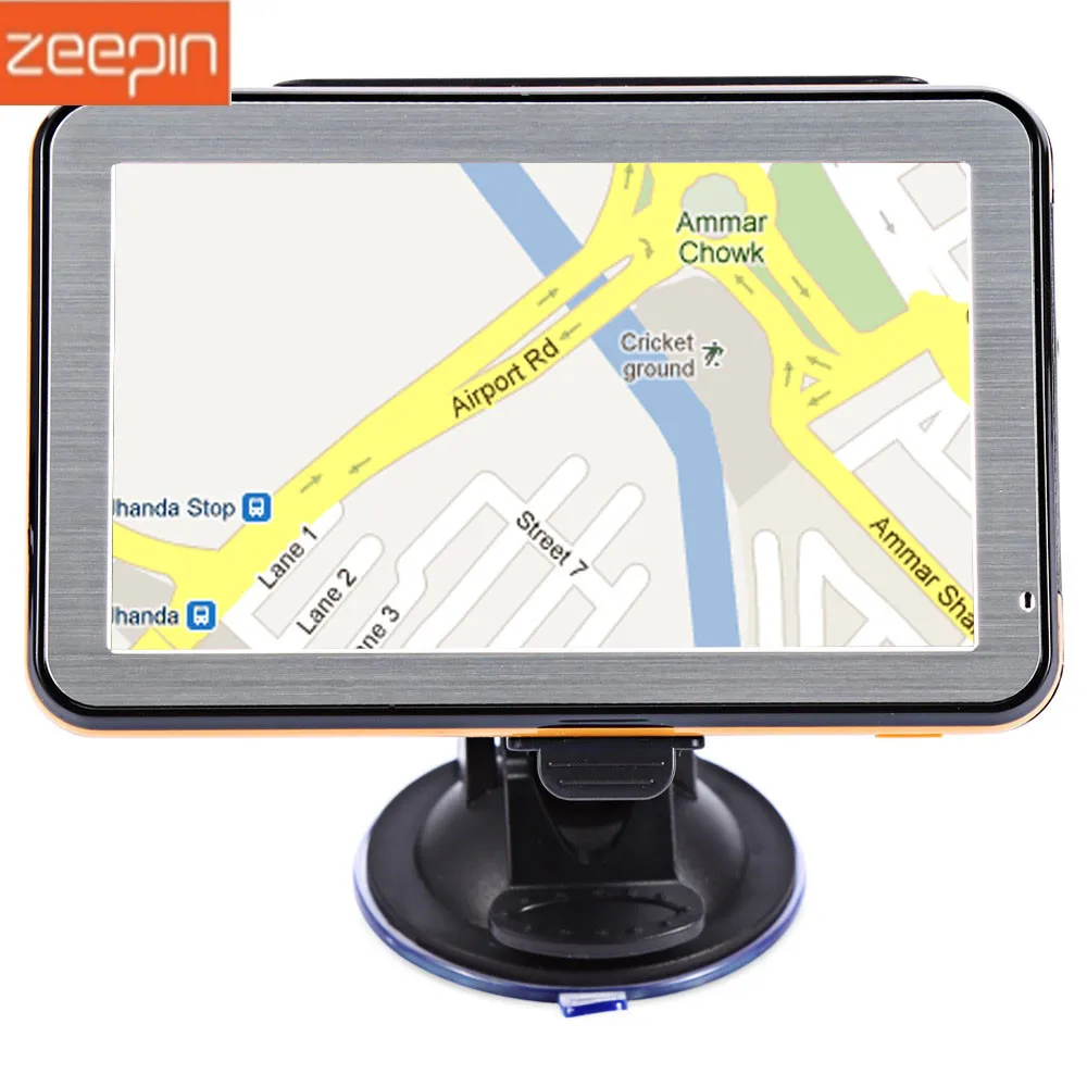 Zeepin Multi-function 5” Vehicle GPS Navigation TFT LCD Voice Guidance GPS Europe Middle East North/South America Australia Map