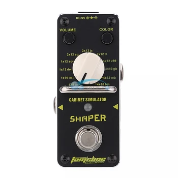 Aroma ASR-3 ASR-3 SHAPER Classic Cabinet Simulator Mini Digital Pedal Aluminium Alloy Pedals With True Bypass Guitar Accessories
Aroma ASR-3 ASR-3 SHAPER Classic Cabinet Simulator Mini Digital Pedal Aluminium Alloy Pedals With True Bypass Guitar Accessories