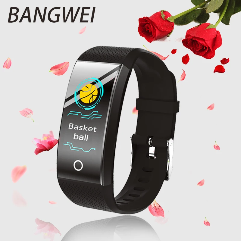 BANGWEI Fitness Smart Watch Weather Heart Rate Monitor Blood Pressure Fitness Tracker Smart Sport Watch for ios Android Swimming
BANGWEI Fitness Smart Watch Weather Heart Rate Monitor Blood Pressure Fitness Tracker Smart Sport Watch for ios Android Swimming