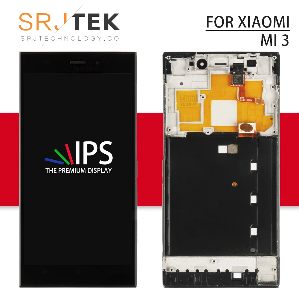 Srjtek For Xiaomi Mi3 LCD Matrix Touch Screen Digitizer Full Assembly With Frame For Xiaomi Mi3 M3 MI 3 Display TDS-CDNA/WCDMA
Srjtek For Xiaomi Mi3 LCD Matrix Touch Screen Digitizer Full Assembly With Frame For Xiaomi Mi3 M3 MI 3 Display TDS-CDNA/WCDMA