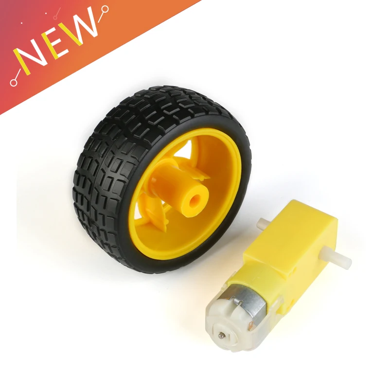 TT Motor Smart Car Robot Gear Motor for arduino Diy Kit Wheels Smart Car Chassis Motor Robot Remote Control Car DC Gear Motor
TT Motor Smart Car Robot Gear Motor for arduino Diy Kit Wheels Smart Car Chassis Motor Robot Remote Control Car DC Gear Motor