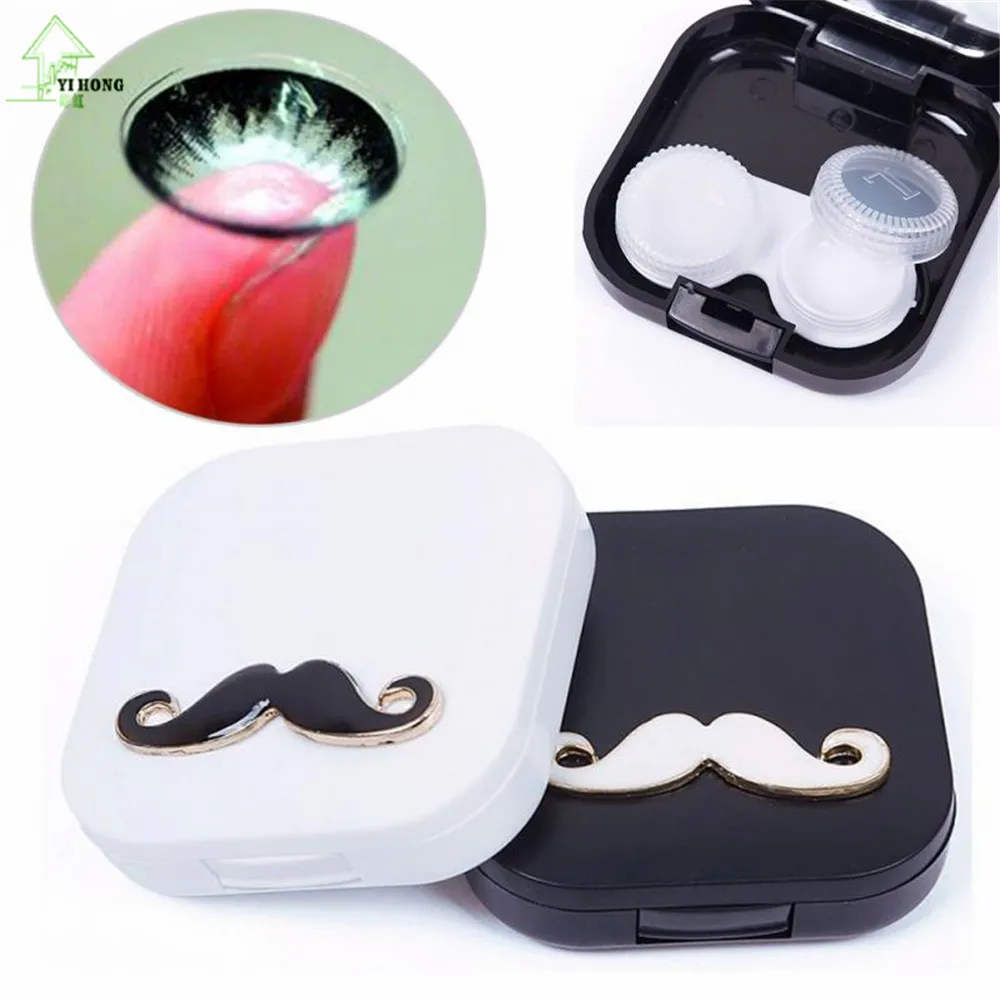 YI HONG 2017 fashion Pocket Mini beautiful beard cartoon Contact Lenses Box & contact lens case & bag for Eyes Care Kit Gift
YI HONG 2017 fashion Pocket Mini beautiful beard cartoon Contact Lenses Box & contact lens case & bag for Eyes Care Kit Gift