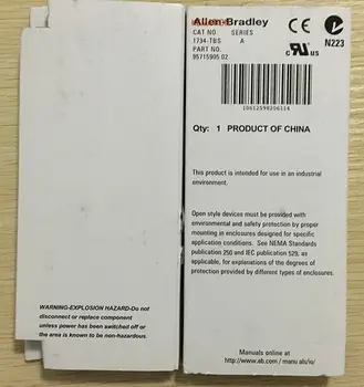 Original AB 1734-TBS PLC Module Base New 1734TBS Removable IEC Spring Terminal 1734 TBS 
Original AB 1734-TBS PLC Module Base New 1734TBS Removable IEC Spring Terminal 1734 TBS