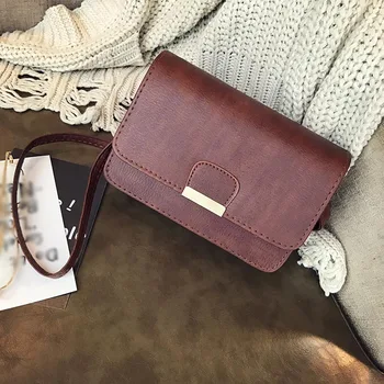 High Quality Women Female PU Leather Retro Casual Small Flip Square Handbags Shoulder Bag Crossbody Messenger Bags AB@W3
High Quality Women Female PU Leather Retro Casual Small Flip Square Handbags Shoulder Bag Crossbody Messenger Bags AB@W3