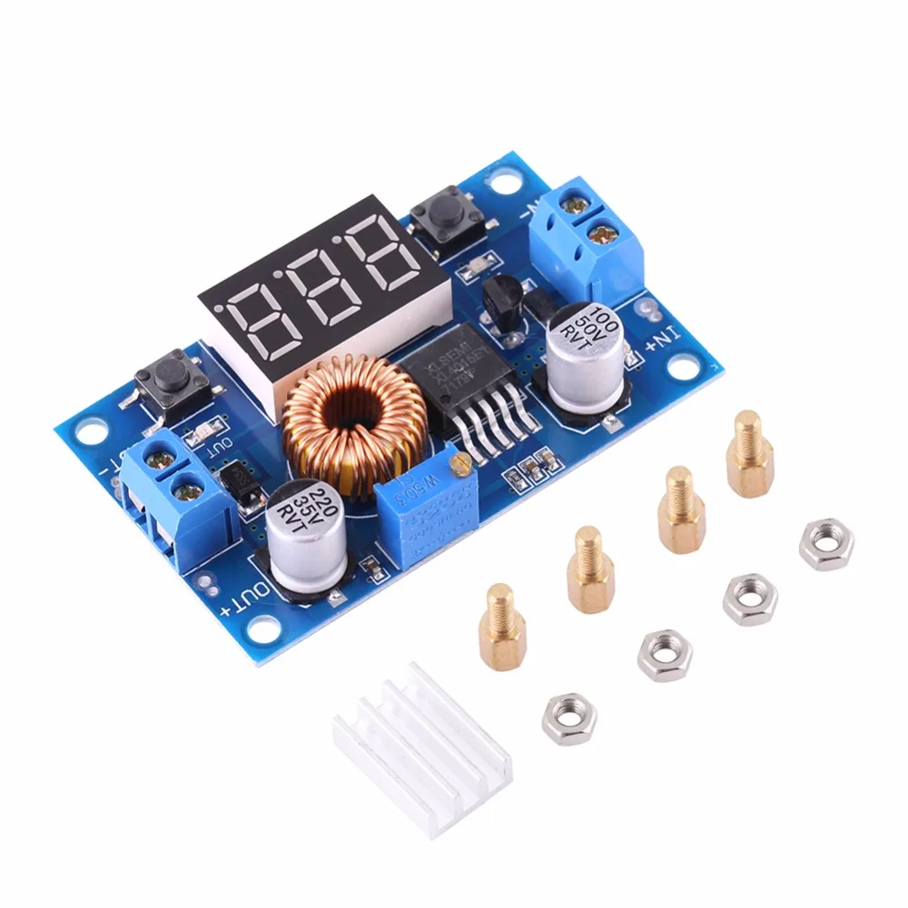 1pc DC-DC Buck Converter Voltage Regulator Step Down Module 5A 4.0V~38V to 1.25V~36V Adjustable
1pc DC-DC Buck Converter Voltage Regulator Step Down Module 5A 4.0V~38V to 1.25V~36V Adjustable