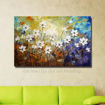 Hand-painted oil painting impression l stereo knife flowers on the canvas advocate lie the sitting room is free shipping
Hand-painted oil painting impression l stereo knife flowers on the canvas advocate lie the sitting room is free shipping