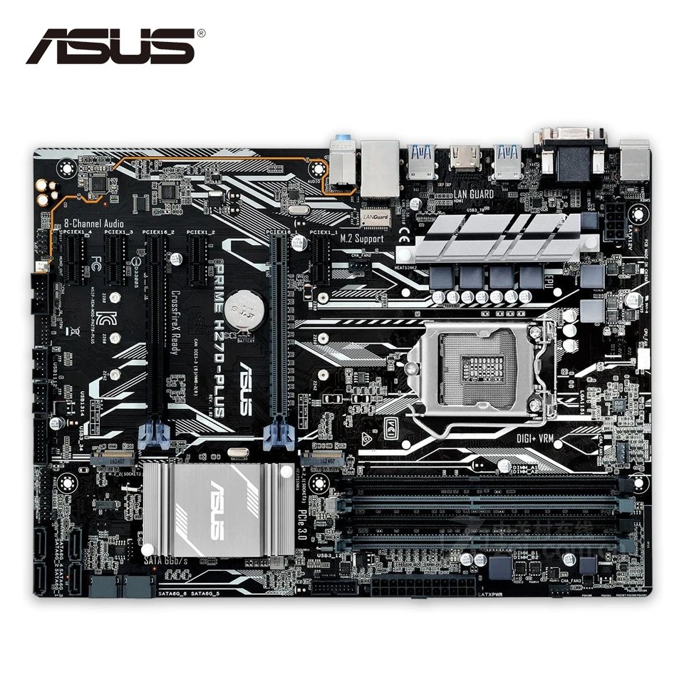 Asus PRIME H270-PLUS Desktop Motherboard H270 LGA 1151 DDR4 64G SATA3 USB3.0 ATX
Asus PRIME H270-PLUS Desktop Motherboard H270 LGA 1151 DDR4 64G SATA3 USB3.0 ATX