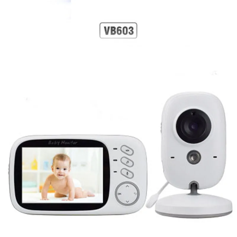 Baby Monitor VB603 Video 2.4G Wireless With 3.2 Inches LCD Surveillance Security Camera Babysitter 2 Way Audio Talk Night Vision
Baby Monitor VB603 Video 2.4G Wireless With 3.2 Inches LCD Surveillance Security Camera Babysitter 2 Way Audio Talk Night Vision