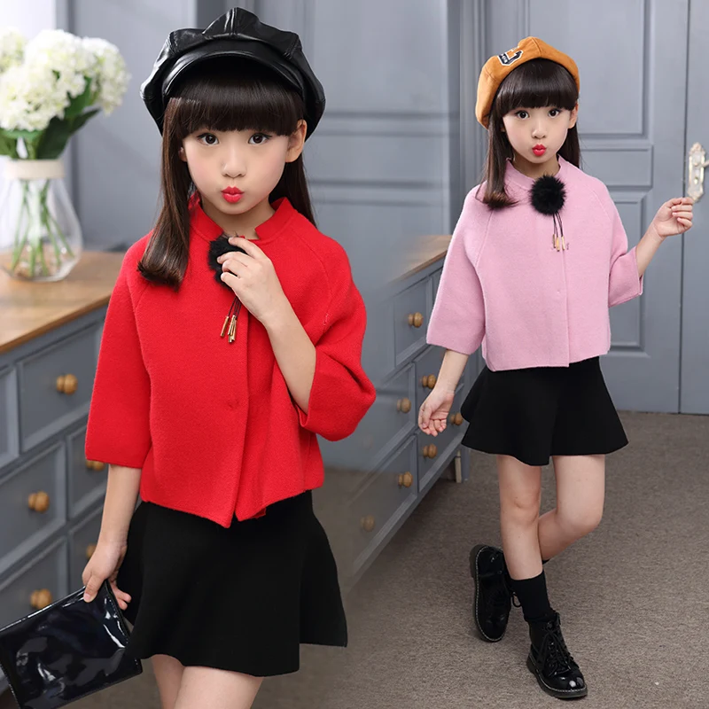 Spring Autumn Girl Clothes 10 11 13 9 7 Years Girls Clothing Set bat sweater + Skirt 2pcs Girl Suit Cotton Casual Girls Outfits
Spring Autumn Girl Clothes 10 11 13 9 7 Years Girls Clothing Set bat sweater + Skirt 2pcs Girl Suit Cotton Casual Girls Outfits