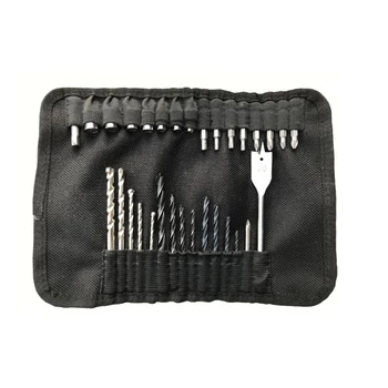 31pcs Multifunction Drill Bit Combination Kit with Bag Impact Drill for Various Hole Processing Tools Drill Set Twist Drills
31pcs Multifunction Drill Bit Combination Kit with Bag Impact Drill for Various Hole Processing Tools Drill Set Twist Drills