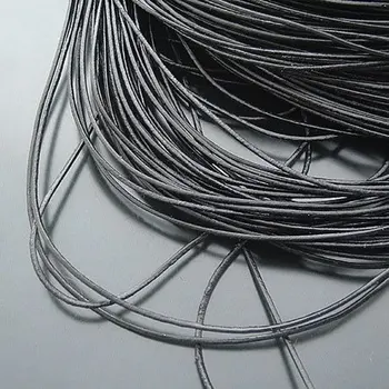 Free Shipping Wholesale 100m/LOT 2.0mm Black WAX CORD Chain Real Leather Lobster Clasp Rubber Rope Hain For Necklace
Free Shipping Wholesale 100m/LOT 2.0mm Black WAX CORD Chain Real Leather Lobster Clasp Rubber Rope Hain For Necklace