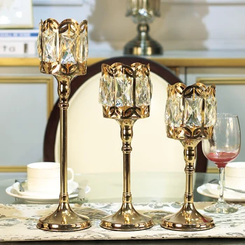 Crystal Candle Holders Wedding Decorations Center Table Candlesticks Parties Decor Lantern Gold Candle Holders Decoration 3DZT02
Crystal Candle Holders Wedding Decorations Center Table Candlesticks Parties Decor Lantern Gold Candle Holders Decoration 3DZT02