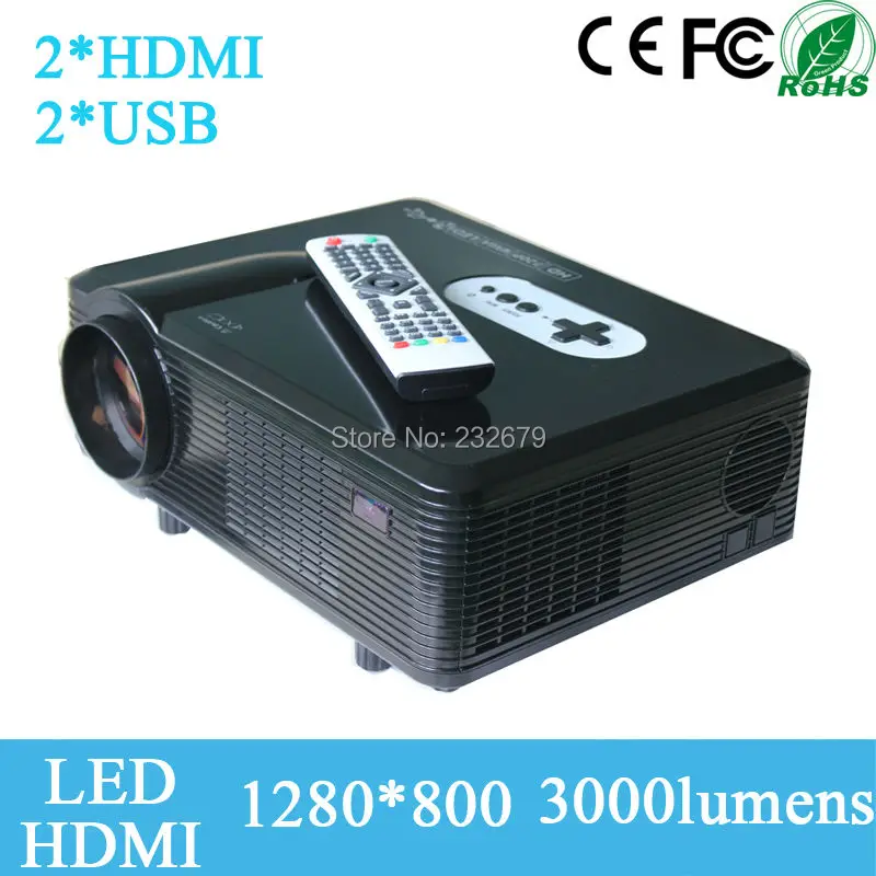 Новые прибытия!!! USB 2.0 High Speed Вход 1280*800 Разрешение 150 Вт Светодиодная Лампа 50000