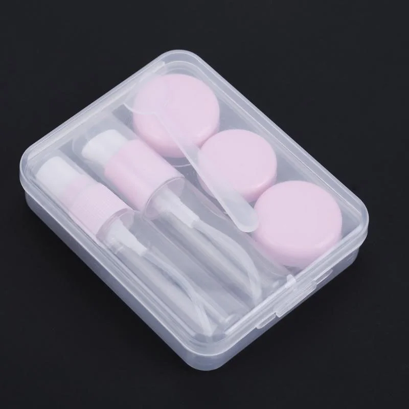 6pcs/set Travel Refillable Bottles Mini Plastic Transparent Empty Makeup Container Case Storage Face Cream Accessories
6pcs/set Travel Refillable Bottles Mini Plastic Transparent Empty Makeup Container Case Storage Face Cream Accessories