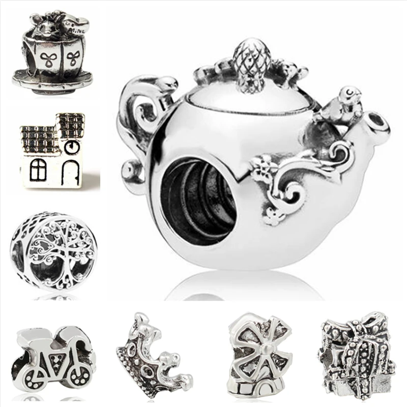 Btuamb Vintage House Owl Elephant Panda Animal Alloy Charm Beads Fit Original Pandora Bracelets Women Fashion Making Jewelry
Btuamb Vintage House Owl Elephant Panda Animal Alloy Charm Beads Fit Original Pandora Bracelets Women Fashion Making Jewelry