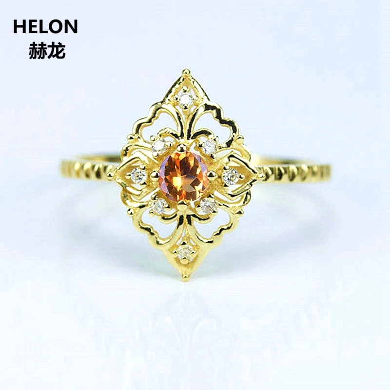 Art Deco Solid 14k Yellow Gold Natural Diamonds Ring 3mm Round Cut Natural Citrine Vintage Ainnversary Party Women Fine Jewelry
Art Deco Solid 14k Yellow Gold Natural Diamonds Ring 3mm Round Cut Natural Citrine Vintage Ainnversary Party Women Fine Jewelry