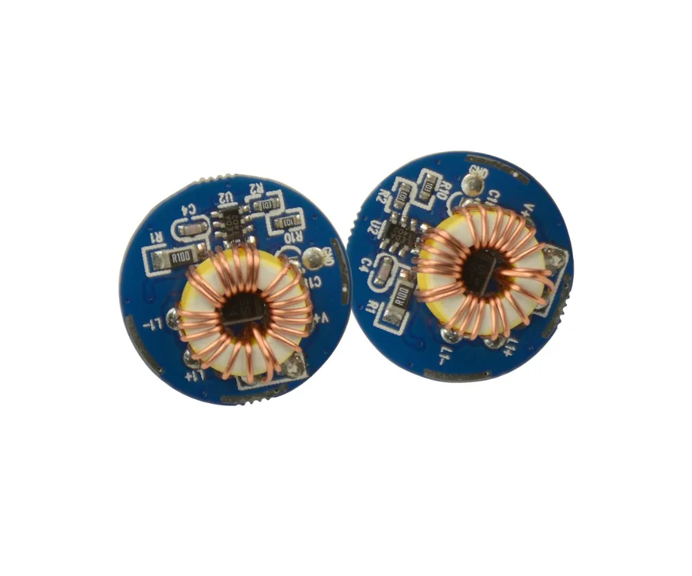 21mm diameter 2000mA 5 Modes Regulated LED Driver Circuit Board for headlight, bicycle light DIY DC 3.7V 4.2V 12V (PACK OF 2PCS)
21mm diameter 2000mA 5 Modes Regulated LED Driver Circuit Board for headlight, bicycle light DIY DC 3.7V 4.2V 12V (PACK OF 2PCS)