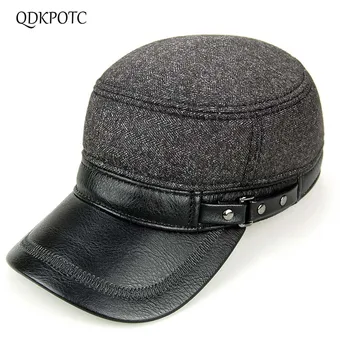 QDKPOTC High Quality Middle Aged Men's Baseball Cap Patchwork Adjustable Ear Protection Flat cap Autumn Winter Warm Dad Hats
QDKPOTC High Quality Middle Aged Men's Baseball Cap Patchwork Adjustable Ear Protection Flat cap Autumn Winter Warm Dad Hats