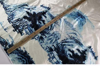 10M DHL Landscape Painting Apparel Fabrics Satin Smooth Impervious Chinese Han Classic Fabric For Dress Costume Stage Background
10M DHL Landscape Painting Apparel Fabrics Satin Smooth Impervious Chinese Han Classic Fabric For Dress Costume Stage Background
