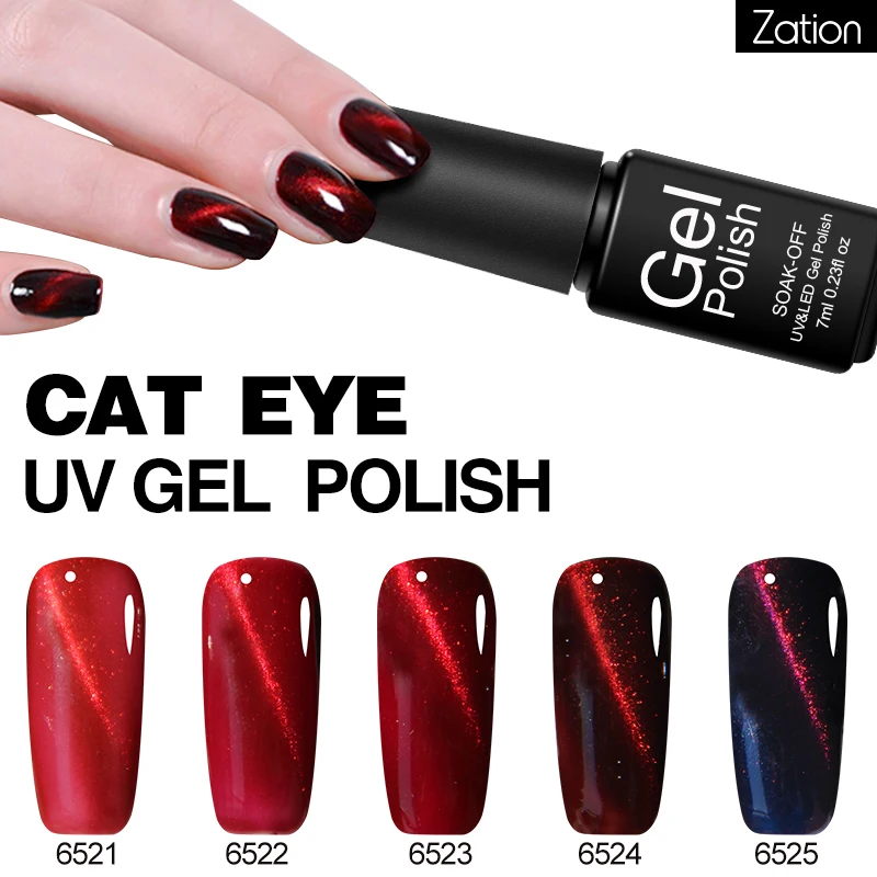 Zation 7ml Lucky 3D Red Cat Eye Nail Gel Polish LED Gellak Nails Art Semi Permanente Cat Eye UV Gel Lacquer The Glue on Nails
Zation 7ml Lucky 3D Red Cat Eye Nail Gel Polish LED Gellak Nails Art Semi Permanente Cat Eye UV Gel Lacquer The Glue on Nails