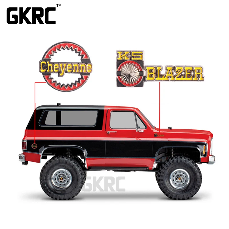 2pcs Metal 3d Badge Nameplate For 1/10 Rc Crawler Car Traxxas Trx4 Chevrolet K5 Blazer Chevrolet Metal Labelling Sticker Badge
2pcs Metal 3d Badge Nameplate For 1/10 Rc Crawler Car Traxxas Trx4 Chevrolet K5 Blazer Chevrolet Metal Labelling Sticker Badge