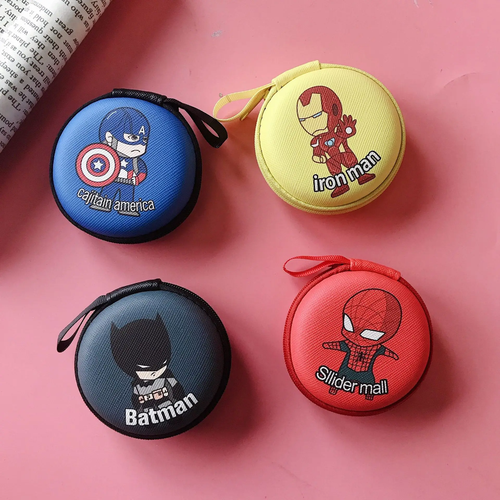 7.5cm Cute Zipper Hard Headphone Case Portable Earbuds Pouch box Earphone Storage Bag Protective USB Cable Organizer
7.5cm Cute Zipper Hard Headphone Case Portable Earbuds Pouch box Earphone Storage Bag Protective USB Cable Organizer