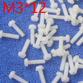 M3*12 12mm 1 pcs white Round Head nylon Screw plastic screw Insulation Screw brand new RoHS compliant PC/board DIY hobby etc
M3*12 12mm 1 pcs white Round Head nylon Screw plastic screw Insulation Screw brand new RoHS compliant PC/board DIY hobby etc