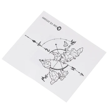 Vintage Map Coordinates South North Body Art Waterproof World Map Temporary Tattoo Sticker
Vintage Map Coordinates South North Body Art Waterproof World Map Temporary Tattoo Sticker