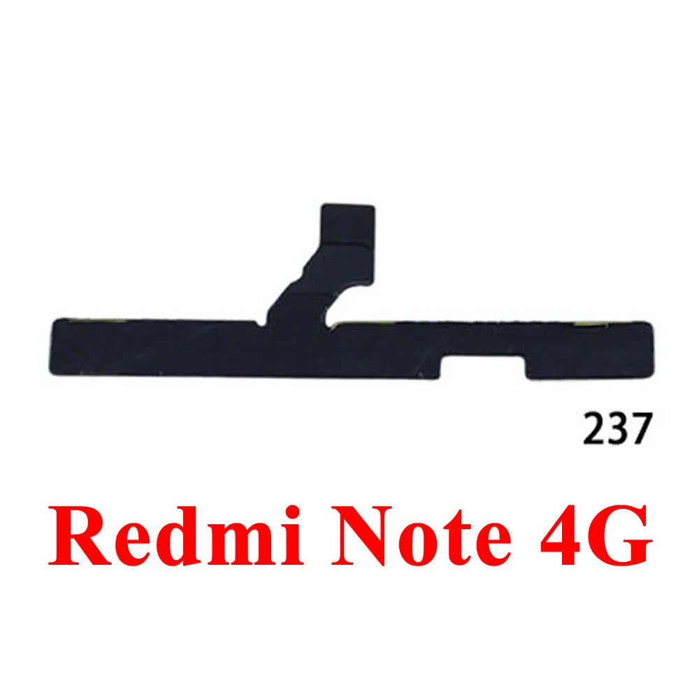 Кнопка включения и выключения громкости гибкий кабель для Xiaomi Redmi 3S 4A 5 Plus Note 2 5A 4 3