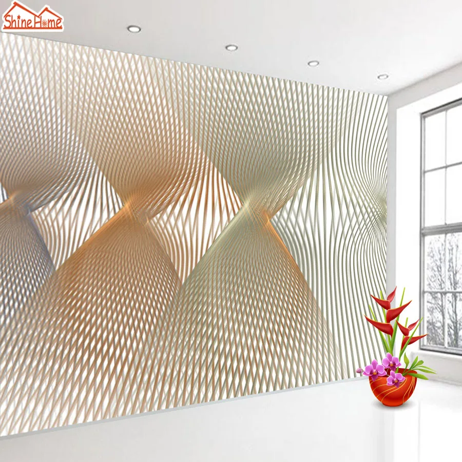 ShineHome-Abstract Line Space Wallpaper for Rooms 3d Photo Wallpaper for Walls 3 d Living Room Wallpapers Wall Mural Rolls
ShineHome-Abstract Line Space Wallpaper for Rooms 3d Photo Wallpaper for Walls 3 d Living Room Wallpapers Wall Mural Rolls