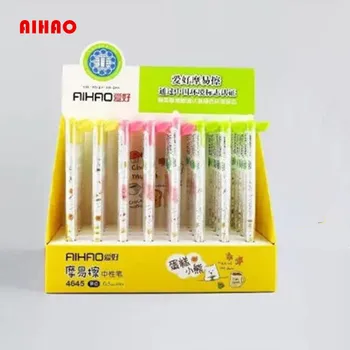AIHAO Brand 0.5mm Point Kawali Design Magic Erasable pen 12pcs/lot School Stationery Office & School Supplies Free Shipping
AIHAO Brand 0.5mm Point Kawali Design Magic Erasable pen 12pcs/lot School Stationery Office & School Supplies Free Shipping