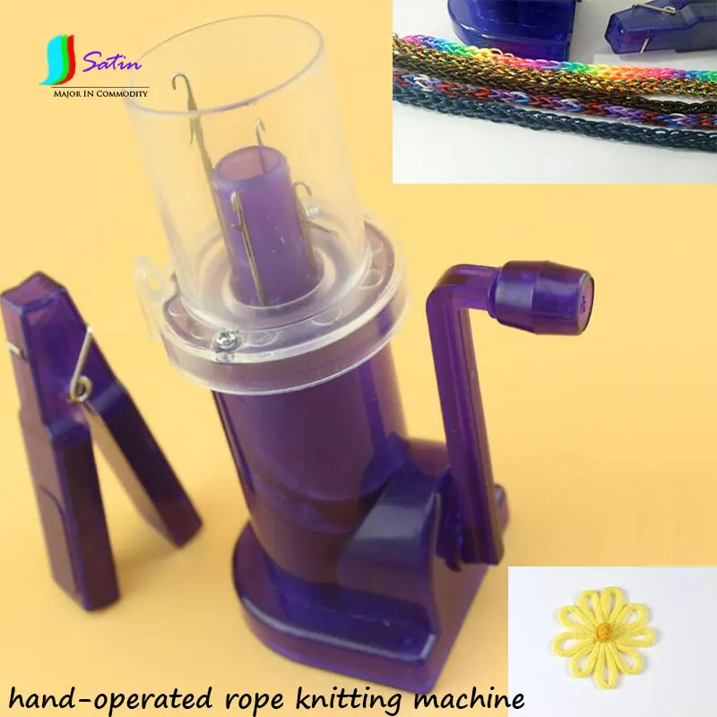 Home DIY Flower,Name,Cute Pattern Tool Hand-cranked Plastic Weave Machine,Hand-operated Rope Knitting Machine Set S0432L
Home DIY Flower,Name,Cute Pattern Tool Hand-cranked Plastic Weave Machine,Hand-operated Rope Knitting Machine Set S0432L