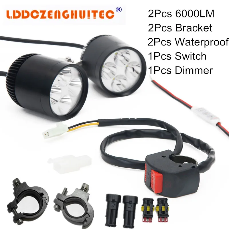 LDDCZENGHUITEC Motorcycles Led Headlight Head Lamps Scooters Fog Spotlight White Motorbike Working Spot Head Light 12V 24V
LDDCZENGHUITEC Motorcycles Led Headlight Head Lamps Scooters Fog Spotlight White Motorbike Working Spot Head Light 12V 24V
