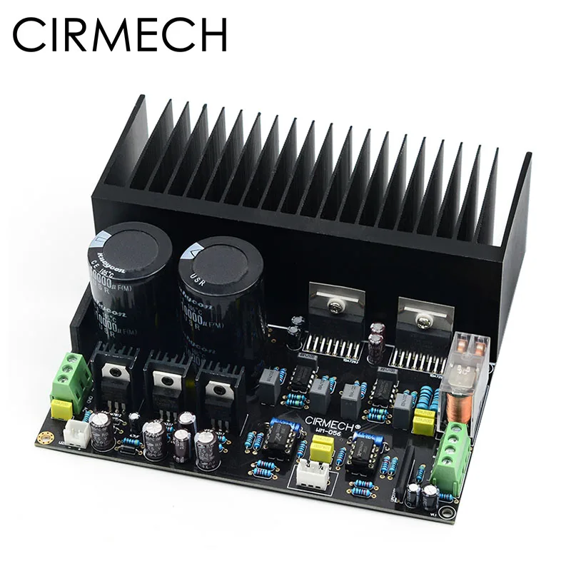 CIRMECH TDA7293 Stereo high power amplifier board OP07 DC servo 5534 independent operational amplifier Shen Jin PCB KIT 100W*2
CIRMECH TDA7293 Stereo high power amplifier board OP07 DC servo 5534 independent operational amplifier Shen Jin PCB KIT 100W*2