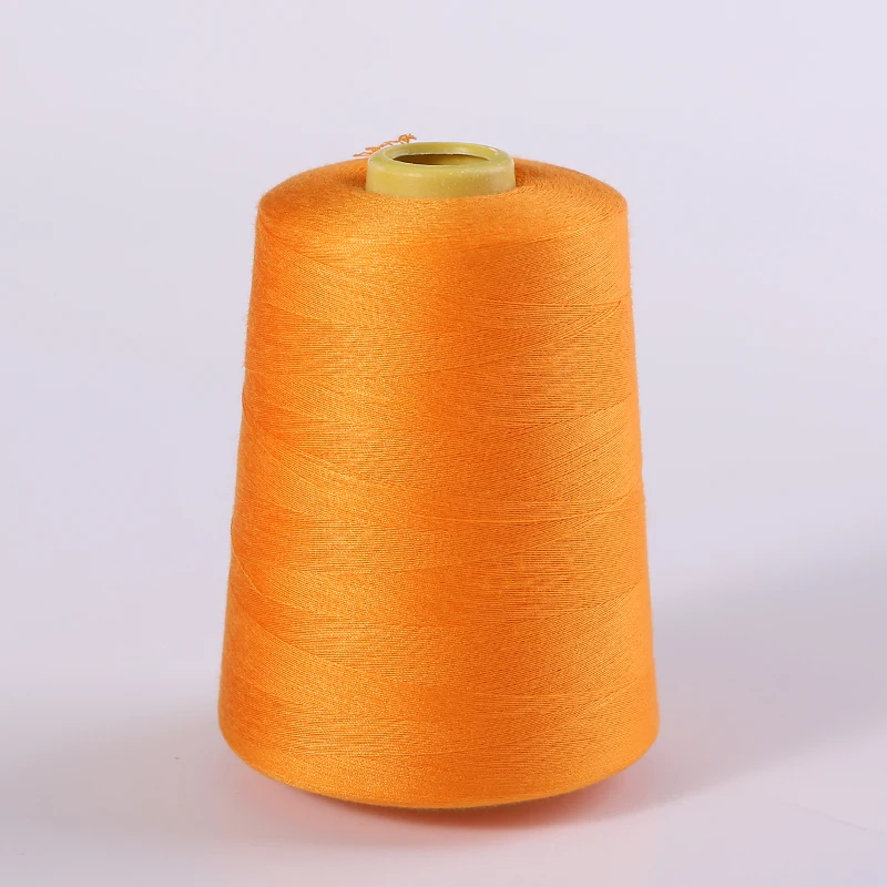 8000 Yards Orange Industrial Overlock Sewing Machine Polyester Thread Sewing Line
8000 Yards Orange Industrial Overlock Sewing Machine Polyester Thread Sewing Line