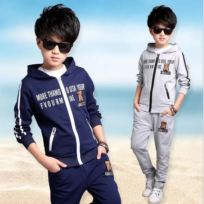 Korean Kids Clothes Hooded Spring Autumn Conjunto Menino Printing Letter Sports Suit For Boys Leisure Two-piece Zipper Coat Sets
Korean Kids Clothes Hooded Spring Autumn Conjunto Menino Printing Letter Sports Suit For Boys Leisure Two-piece Zipper Coat Sets
