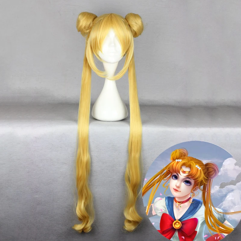 Anime Sailor Moon Wig Usagi Tsukino Cosplay Wig For Women Halloween Party Carnival Wig Costumes Props
Anime Sailor Moon Wig Usagi Tsukino Cosplay Wig For Women Halloween Party Carnival Wig Costumes Props