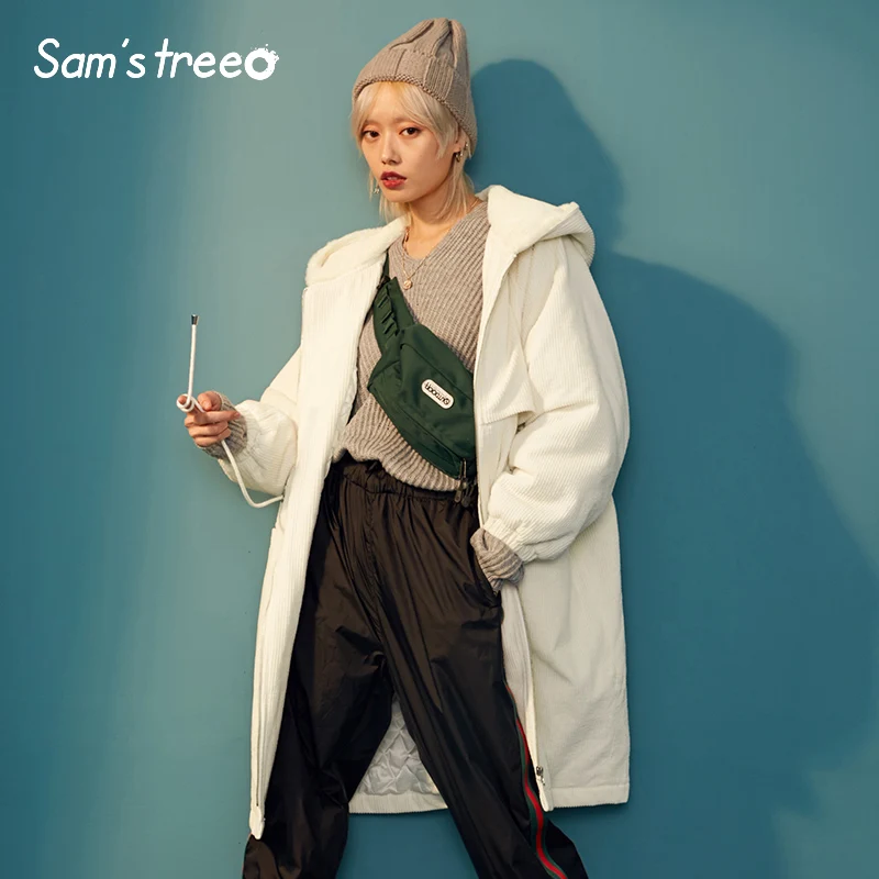 Samstree White Solid Drawstring Warmness Women Padded Coats 2019 Winter Black Pure Hooded Zipper Office Ladies Parka Outwear
Samstree White Solid Drawstring Warmness Women Padded Coats 2019 Winter Black Pure Hooded Zipper Office Ladies Parka Outwear