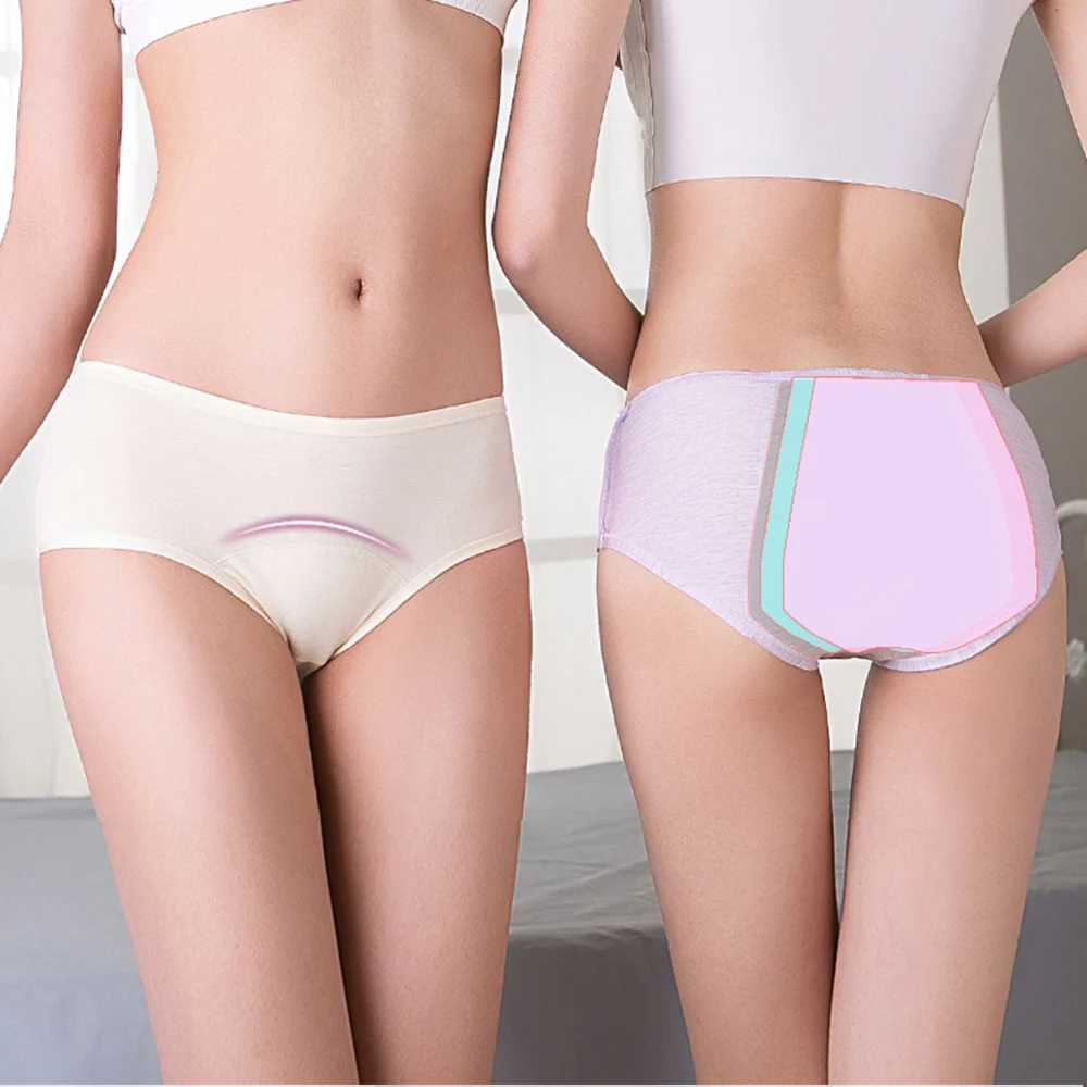 3PCS/lot Period Panties for Teen Girls Soft Modal Women Absorbent Period Proof Menstrual Underwear Feminine Hygiene Product
3PCS/lot Period Panties for Teen Girls Soft Modal Women Absorbent Period Proof Menstrual Underwear Feminine Hygiene Product