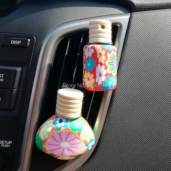 Car Perfume Clip Empty Glass Bottle For Essential Oil Diffuser Air Freshener Bottle F954
Car Perfume Clip Empty Glass Bottle For Essential Oil Diffuser Air Freshener Bottle F954