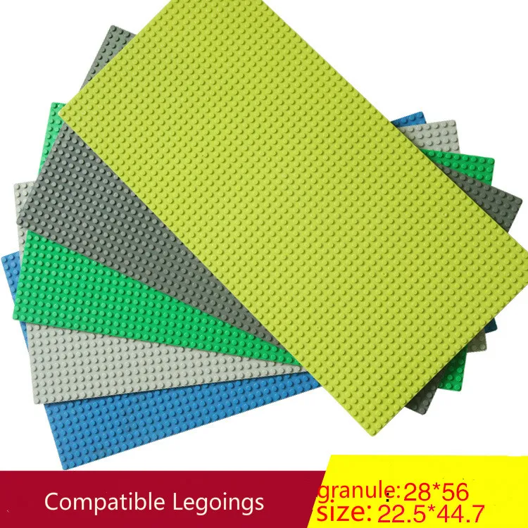 32*32 50*50 56*28 Dots Base Plate For Baseplate Board DIY Building Blocks Compatible Legoings Block Toys For Children Gifts
32*32 50*50 56*28 Dots Base Plate For Baseplate Board DIY Building Blocks Compatible Legoings Block Toys For Children Gifts