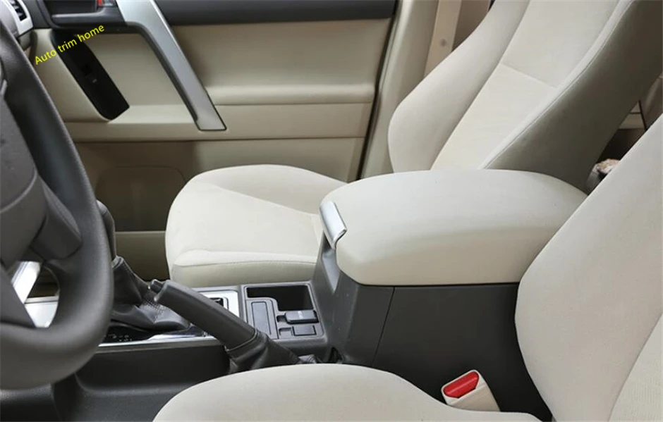 

Lapetus Matte Interior Middle Armrest Box Switch Button Strip Cover Trim Fit For Toyota Land Cruiser Prado FJ150 2011 - 2020